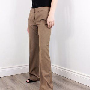 Laundry  By Shelli Segal Wool Straight Leg Trouser